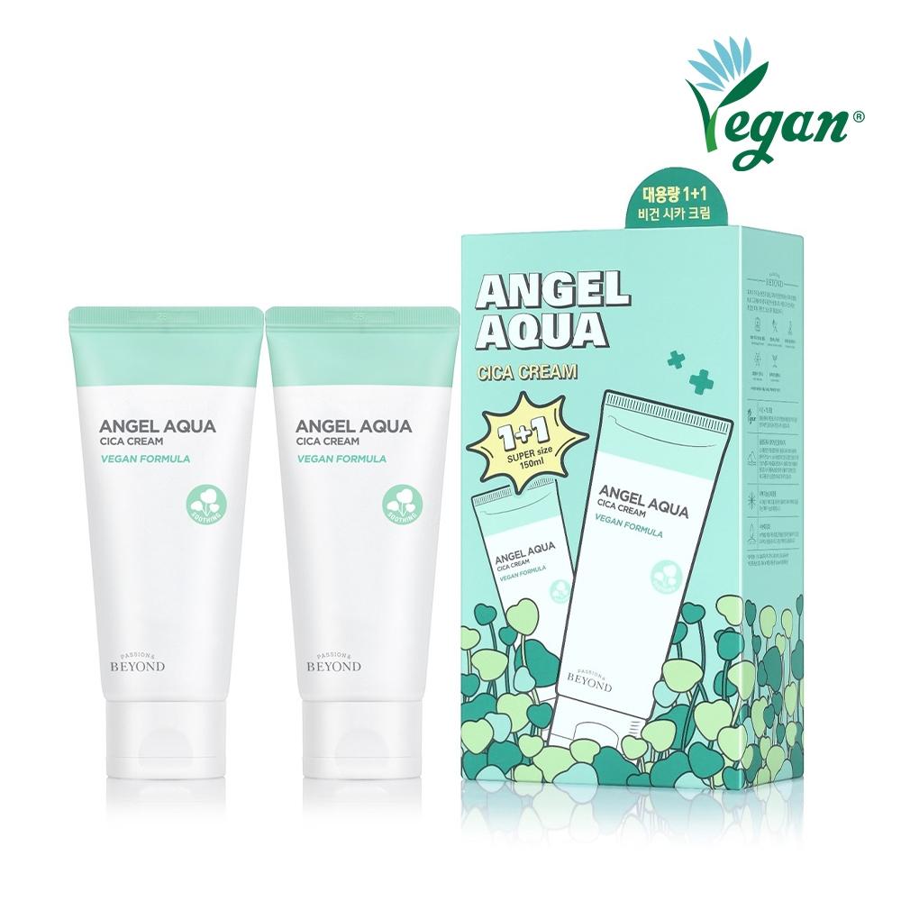 Beyond Angel Aqua Cica Cream Double Plan  150mlx2pack   Vegan 
