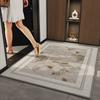 Entry door floor mat Modern high-end door entrance mat Villa household entrance non-slip foot mat can be cut
