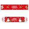 Christmas Decoration Christmas Table Flag Santa Tablecloth Placemat Home Decor for Christmas Dining Table Decor