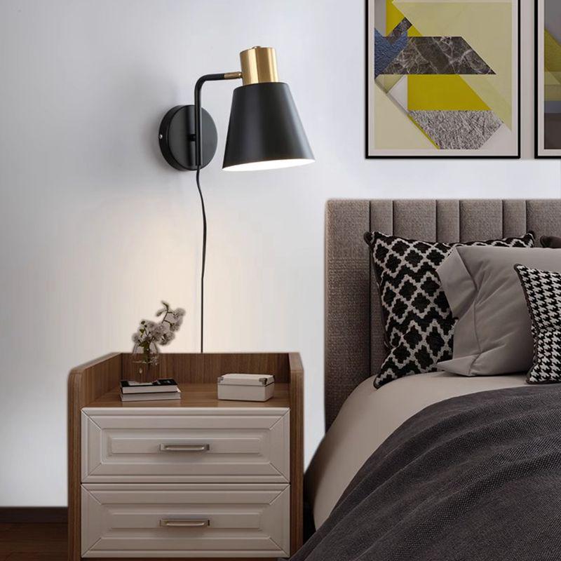 Nordic Minimalist Adjustable Wall Lamp for Bedroom or Corridor