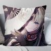 Juufuutei Raden Animation HHololive Pillow Case Fashion Square Pillowcase Bedroom Sofa Room Ins Decoration Leisure