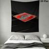 Spartak Moscow Roar Wall Hanging Printed Fabric Blanket Decorative Tapestries for Bedroom Living Room Home Decor