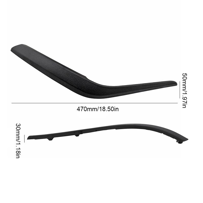 Rhyming Inner Door Panel Handle Pull Trim Cover Auto Interior Door Handles Covers   Side Car Left Right For BMW X1 E84