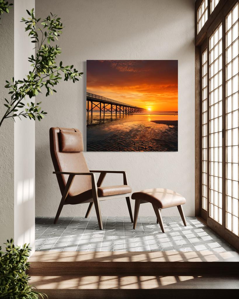 Canvas print, Sea Nature Sky Sunset