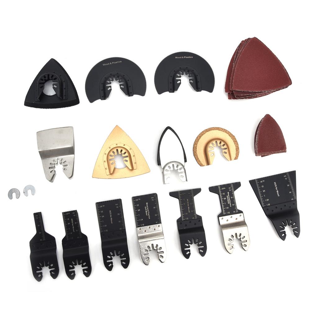 Unelte multifuncționale oscilante pentru lemn Lame drepte de ferăstrău din oțel cu conținut ridicat de carbon Accesorii pentru garnituri de șmirghel