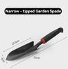 2 In 1 Heavy Duty Hoe Shovel Set Garden Tools for Digging Weeding Loosening Soil Ideal for Balcony Planting Vegetable Flower Gar