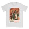Disco Elysium Shivers Cotton TShirt For Man Summer  Vintage T Shirts Breathable Novelty Tees Plus Size Design Tops