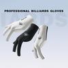 Biljarthandschoenen met vingerloze, ademende, professionele poolhandschoenen, lichtgewicht handschoenen met drie vingers voor biljartaccessoires