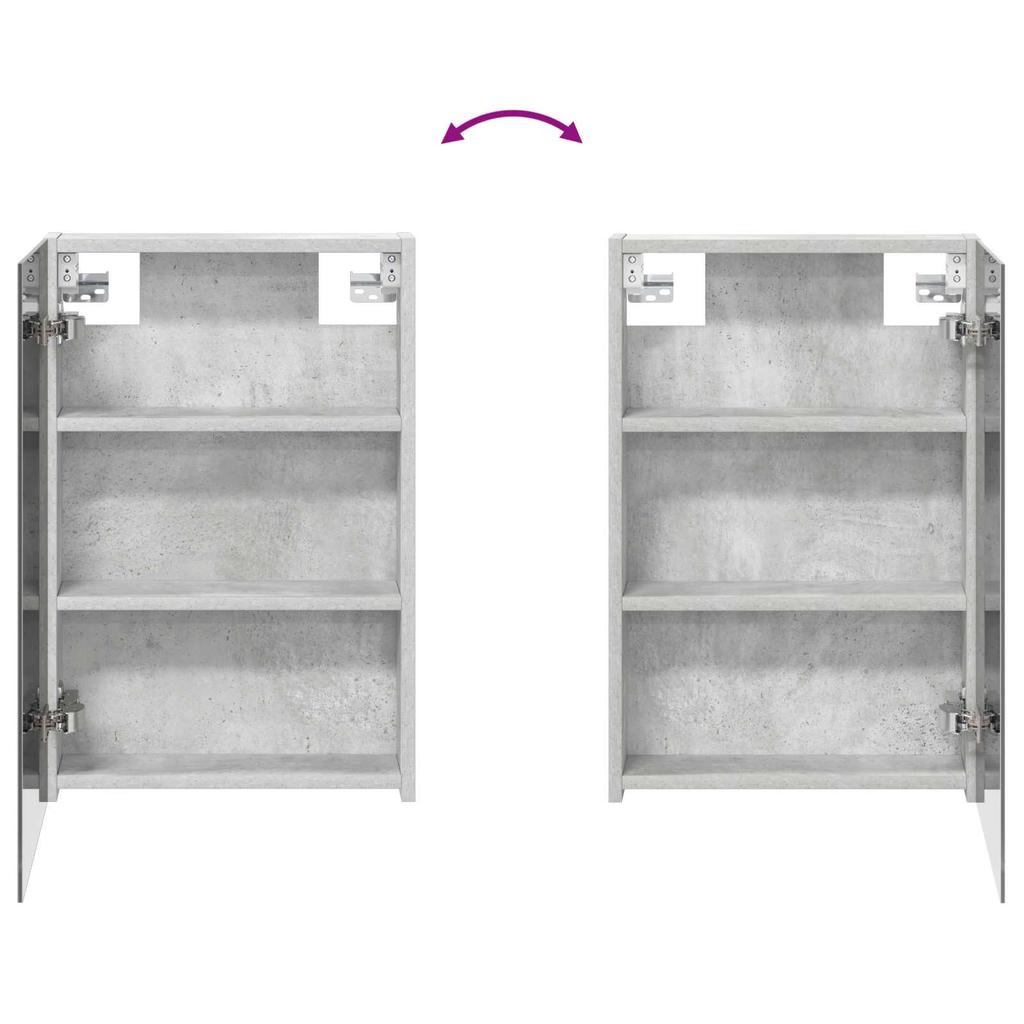 Bathroom Cabinet Set 3 Pcs 100 X 10.5 X 60.5 Cm Particleboard