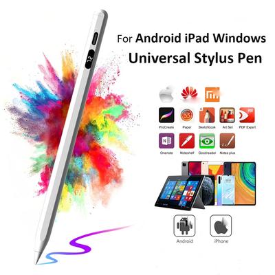 Penna stilo universale per tablet telefono Android IOS Touch Pen per iPad Pencil Apple Pencil 2 penna attiva con display di alimentazione digitale