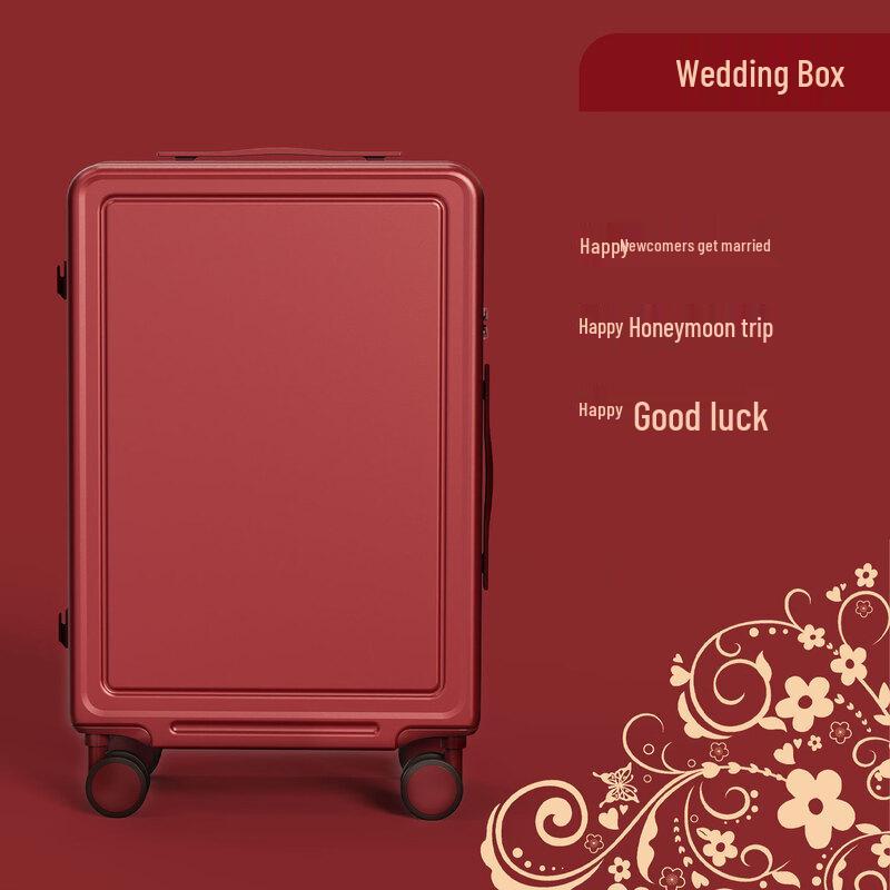 JOURHEY SHI Red Dowry Luggage 20 Inch