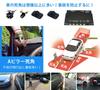 TKS Car Video Recording Automatic Video Signal or 4 or Mirrored Image SD Card Universal for Side Front Rear Split Display Recording 4-Split Splitter,