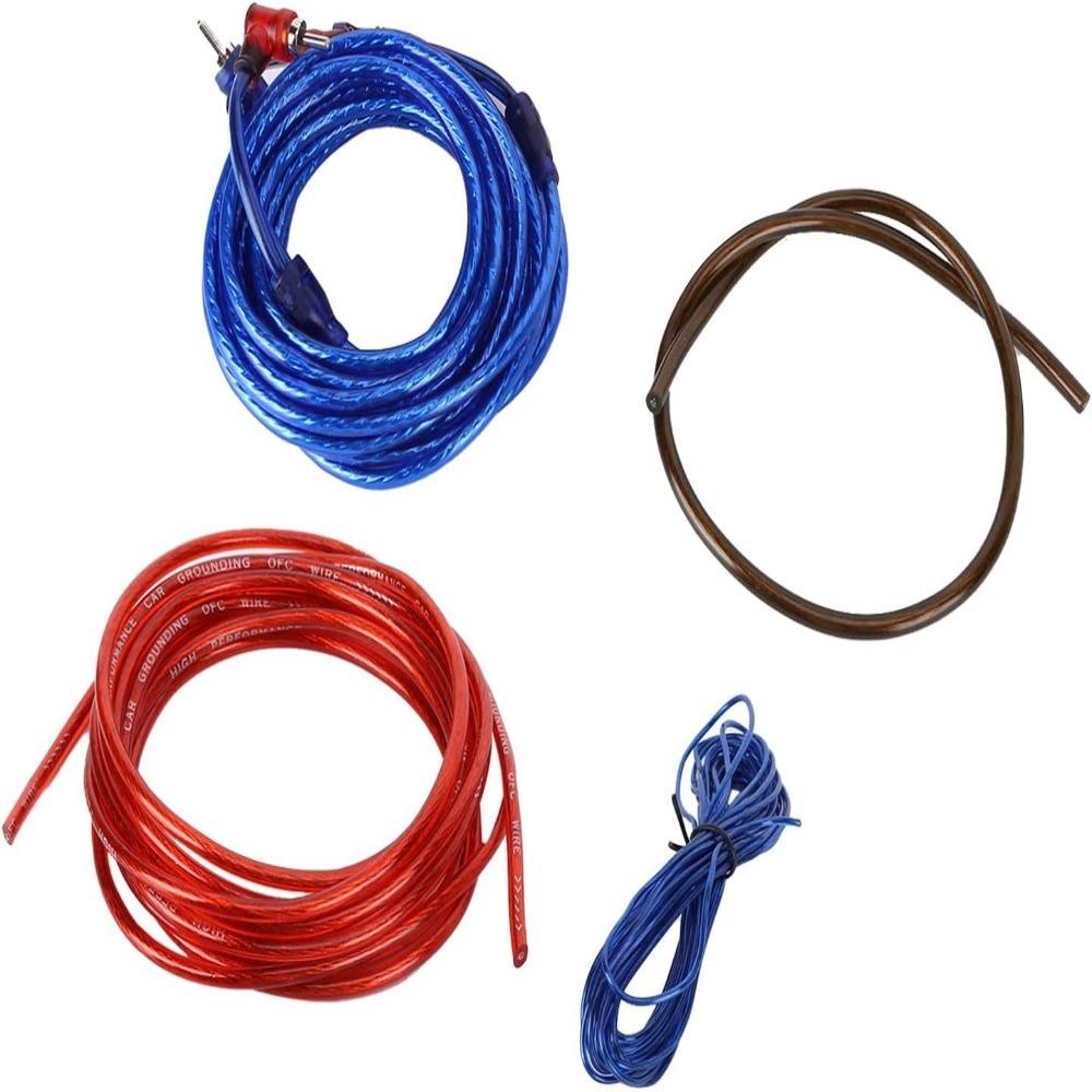 1500 Watt Car Audio Wire Kit 10 Gauge Speaker Cable Kit Stereo Modification