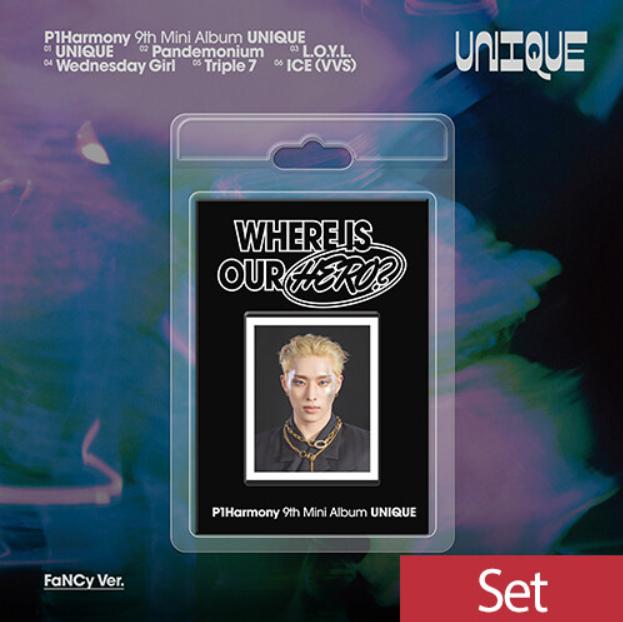 [Pre-Order] P1Harmony Mini 9th Album ‘UNIQUE’ (FaNCy Ver.)