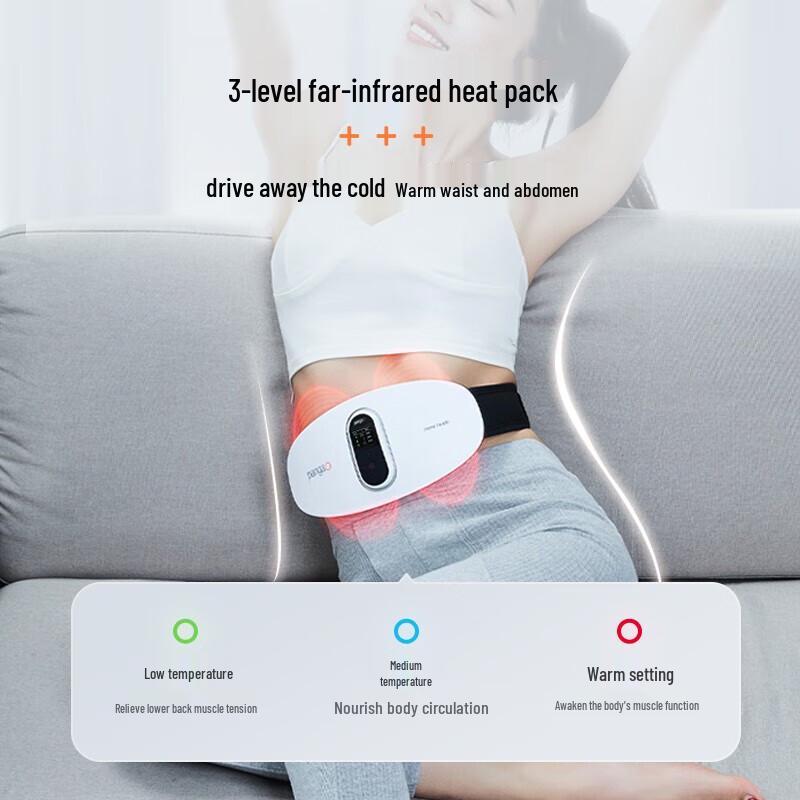PANGAO Lumbar Waist Massager with Heat CN Plug (adapter Included)