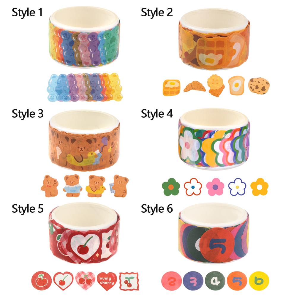 Adhesive Stationery Decorative Diary Label Scrapbooking Sticker Washi Tape Sticky Paper