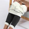 Large-size Fleece Tights, Warm Pants, Autumn and Winter Lambswool Thickened Elastic Leggings