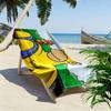 Homer Print Beach Towel, Large Soft Quick Dry Towel for Beach Camping Swimming