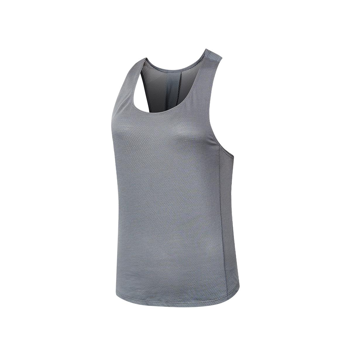 

SAUCONY Running Training Lightweight Soft Stretch Loose Tank Top Women tops Light-Gray SC1240010A-MG31 L