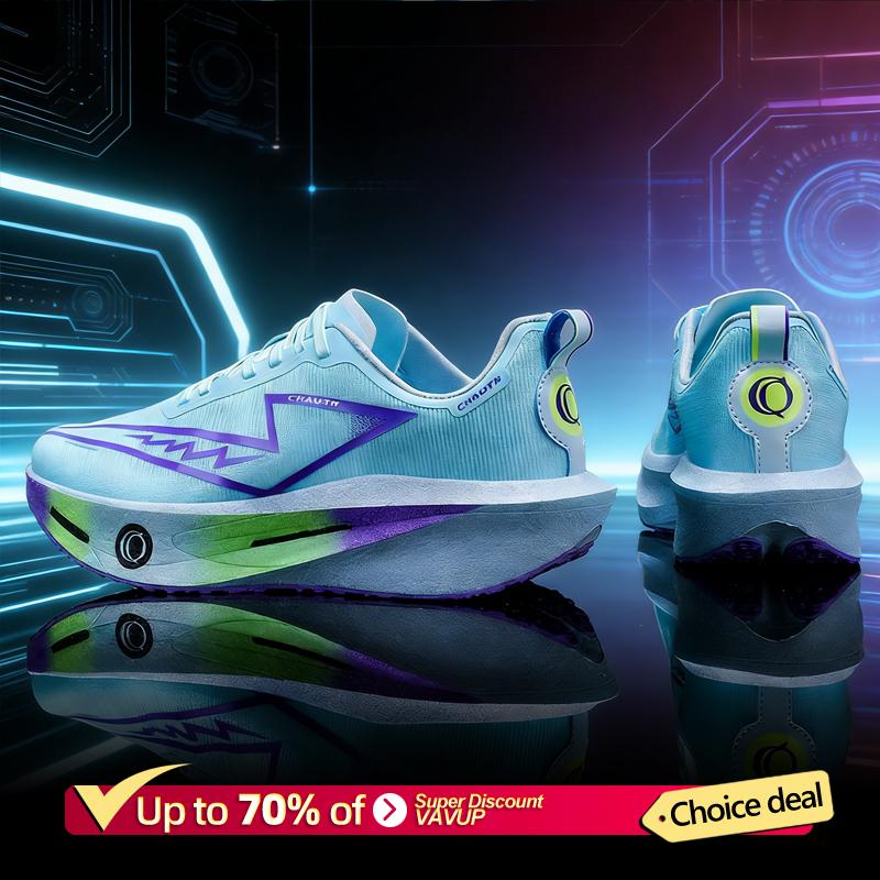 Men Running Shoes Carbon Board Speciality Marathon Athletic Breathable Lightweight Women'S Plush Comfort Athletic Shoes