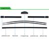 For Chevrolet Orlando 2011-2018 Car Wiper U-type Soft Rubber Boneless Wiper HD Quiet Durable Automotive Wiper 24"+19"