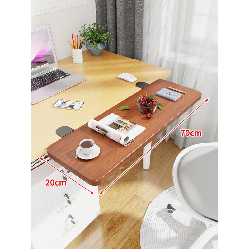 Składana Podpórka pod Nadgarstki do Klawiatury Biurkowej: Wydłużony wspornik krawędzi stołu do stanowiska pracy w akademiku