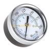 652F Pressure Gauge Compressor 2" Face 0-200 PSI Back Mount 1/4" Npt 0-14Bar for Car Bike Motorcycle Basketball
