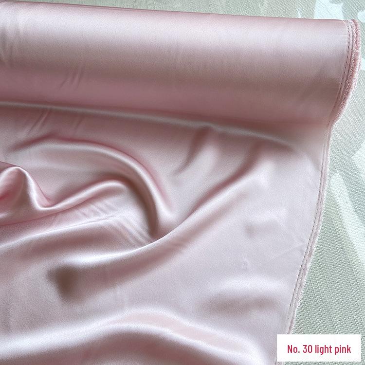 22 Momme Moerbeizijde Crêpe Satijn Stof voor Cheongsam, Beddengoed, Pyjama's en Haarelastiekjes.