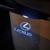 Lampă Ușă Mașină Lexus Lumină de Bun Venit la Ușă Lumină de Cortezie LED Proiecție Logo 3D Compatibil