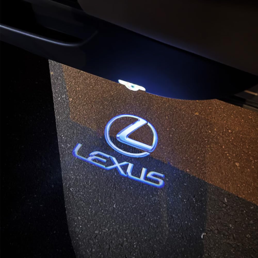 Lampă Ușă Mașină Lexus Lumină de Bun Venit la Ușă Lumină de Cortezie LED Proiecție Logo 3D Compatibil