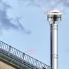 Stainless Steel Round Chimney Caps with Screen Chimney Cover Rain Caps Chimney Caps Cones Top Roof Caps for Vent Rustproof