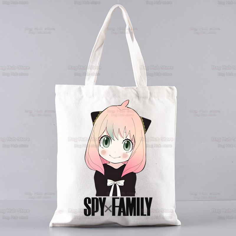 Spy X Family Harajuku Canvas Tote Bag