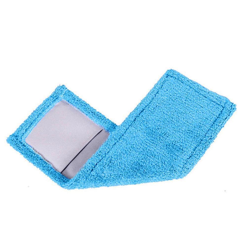 

Microfiber Floor Dust Household Mop Pad Flat Refill Replacement Cleaning Pad for Spray Mop Cloth синий