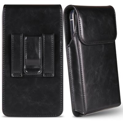 Funda de Cinturón Miimall para iPhone Compatible con Teléfono Galaxy iPhone Pro iPhone iPhone Galaxy Soporte Negro, Smartphones de 6.7 pulgadas, Bolsa, 16/15/14/13/12 Max,