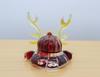 Glass Square May Doll for Boys' Day, Hard Glass, Red, Large, Beetle