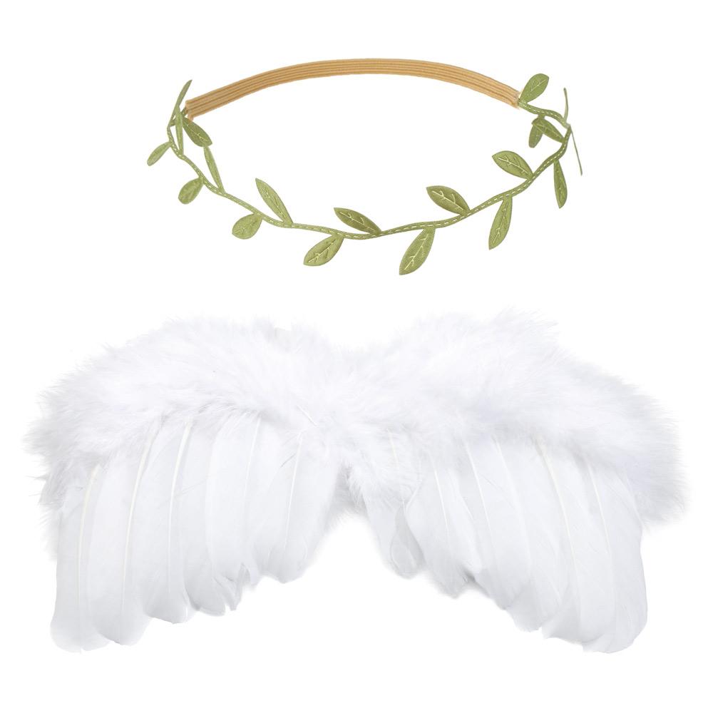 

Newborn Photography Props Angel Wing Baby Photos Props Feather Wing Girls Hair Kids Baby Photography Hair Accessories