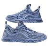 Mesh-Herrenschuhe, Sommer, atmungsaktives Mesh, täglich, vielseitig, lässig, dicke Sohle, einfarbig, Sportstil, neue trendige Herrenschuhe