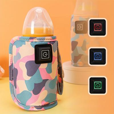 USB-Ladegerät Flaschenwärmer, Reise Camping Outdoor Säuglingsnahrung Flaschenwärmer, Zuhause Auto Elektrisch Tragbar Kinderwagen Isoliertasche