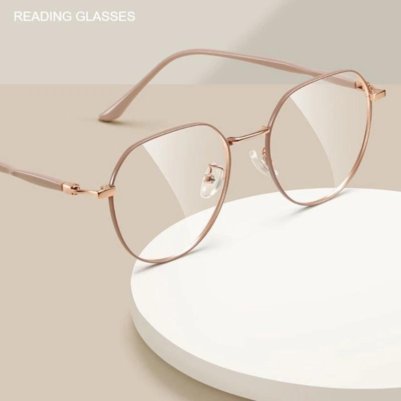 5PCS Anti Blue Light Reading Glasses for Women Middle-aged Elderly Lightweight Comfortable Glasses Frame