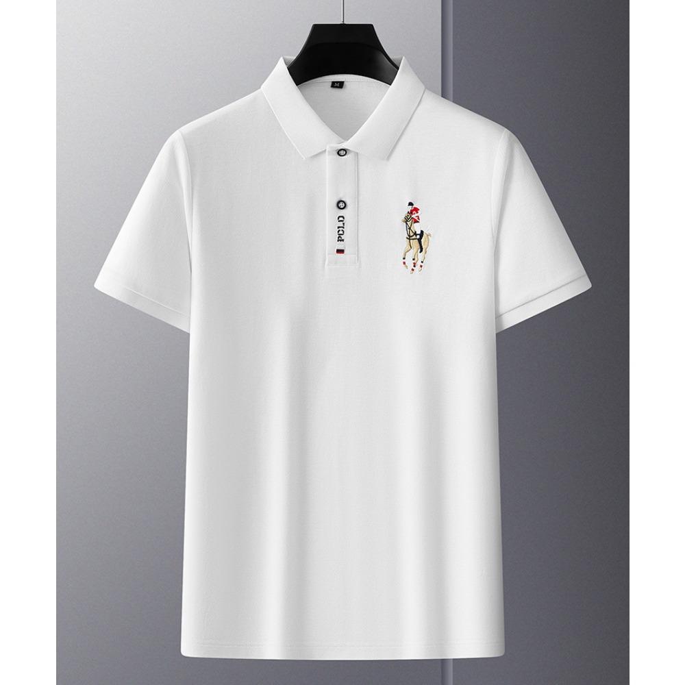 Men's Short-sleeved T-shirt Men's Polo Shirt  Embroidered T-shirt