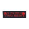 Military Enthusiast Punisher Embroidered Arm Patch Hook Backing For Tactical Hats And Gear