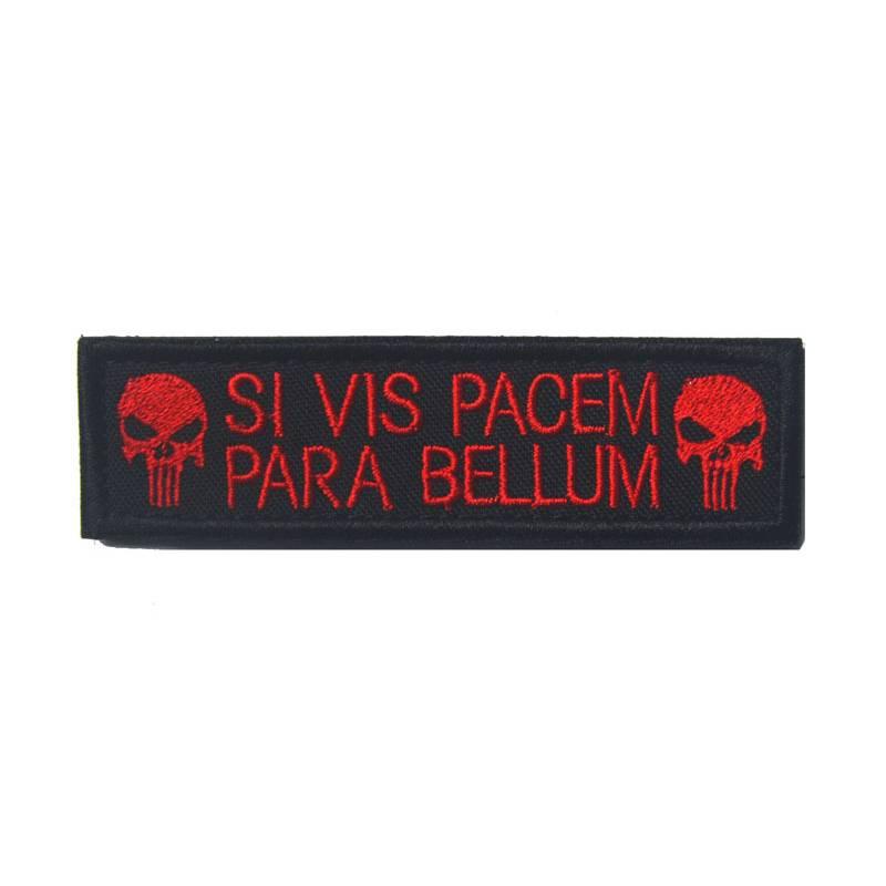 Military Enthusiast Punisher Embroidered Arm Patch Hook Backing For Tactical Hats And Gear
