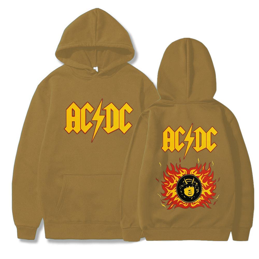 2024 ac pwdup live dc print Hoodie Herren Pullover Sweatshirt Retro Mode Übergroße Hoodies Punk Streetwear