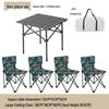 Portable Outdoor Folding Chair with Backrest for Camping and Art Sketching