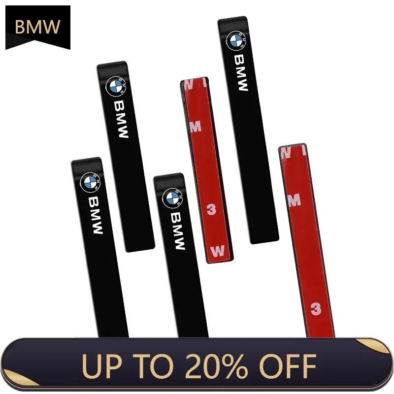 XWKPB1 2025 E46 x5 6pcs Rubber Car Door Edge Protector Stickers Anti Collision Strips For BMW E46 E85 E60 F10 E39 F30 E36 F20 E87 E90 E
