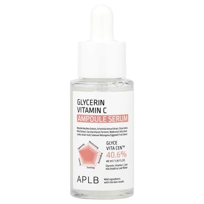 APLB Glycerin Vitamin C Ampoule Serum, 40ml (1.35 Fl Oz)