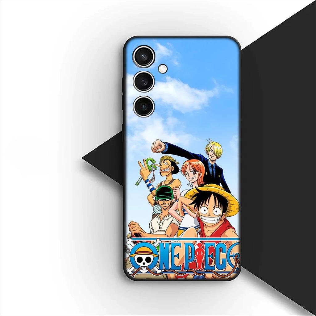 for Samsung Galaxy S20 S22 S21 FE Ultra Plus A07 A17 A15 A16 A25 A57 A37 Phone Case One Pieces Luffy Roronoa Zoro Jinbe Sanji