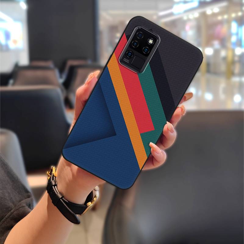 Full wrap Durable Phone Case For Oukitel C21 Dirt-resistant Waterproof Anti-dust Cartoon Back Cover Silicone Cute TPU