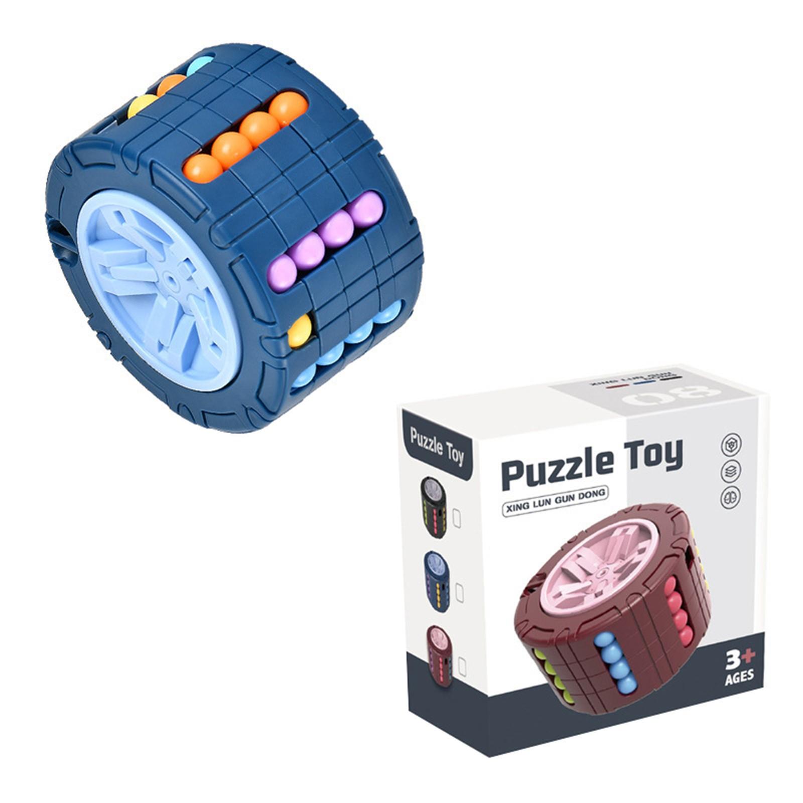 

Колесо Форма Декомпрессионный Спиннинг Дети Развивающие Игрушки Подарок One Size синий