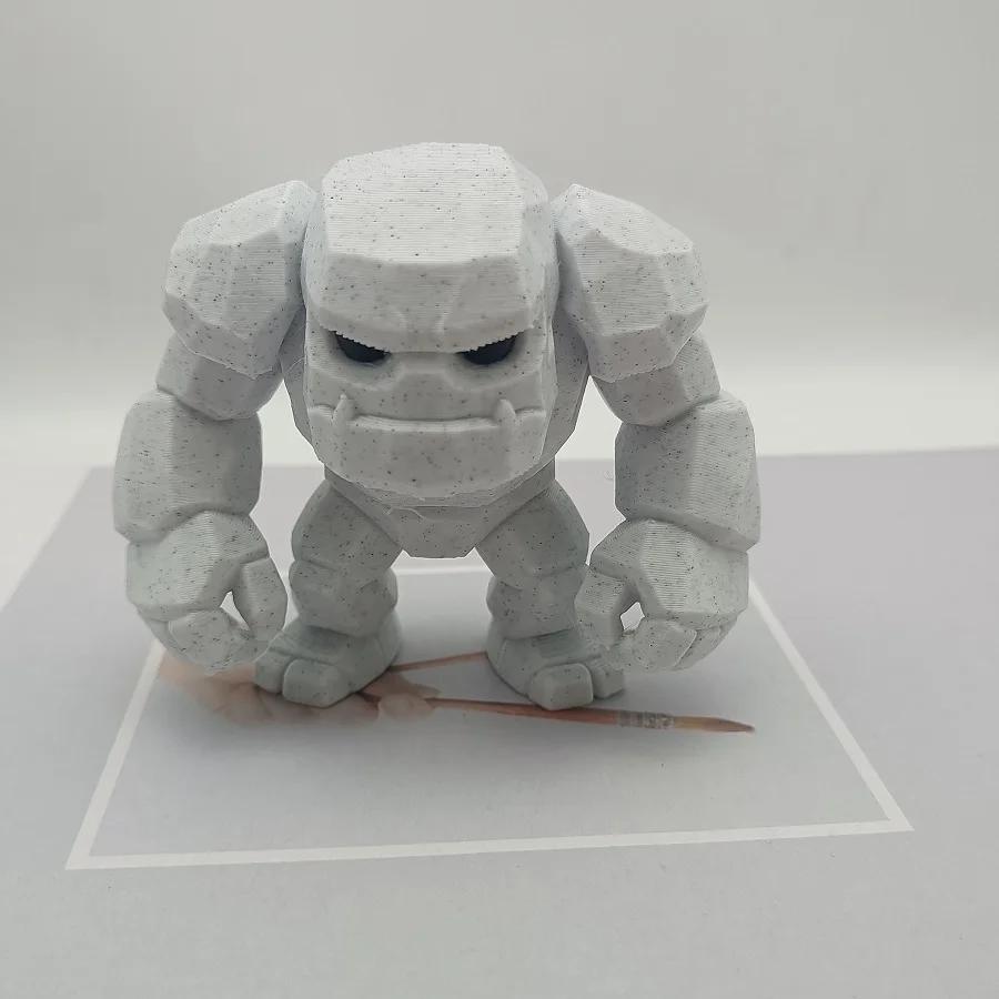 Strong and Powerful Stone Statues, 3D Printed Plastic Ornaments, Indoor and Outdoor Decorations for Halloween and Christmas